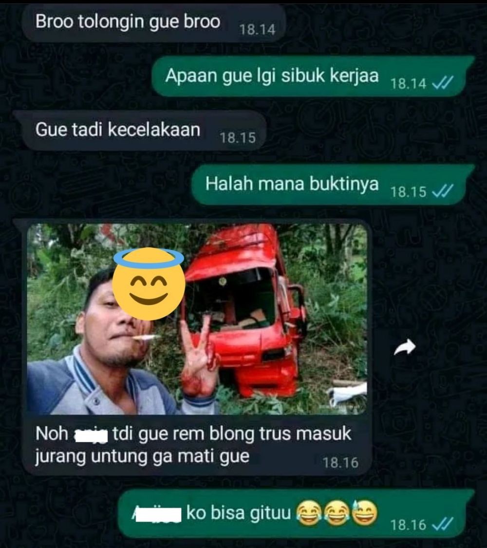 Begini nih Jadinya Jika Chat Temen Serius Malah Dibalas Bercanda Itu Endingnya Bikin Gregetan Sendiri